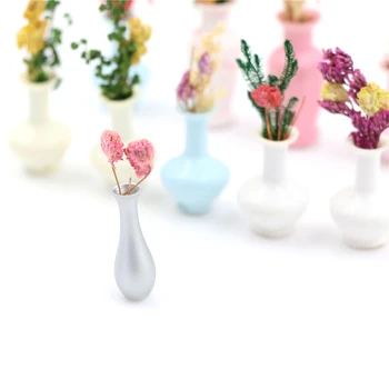 1PCS Lėlių Dekoro Atsitiktiniai Mini Vaza Miniatiūrinės kraštovaizdžio Smėlio stalo modelis 