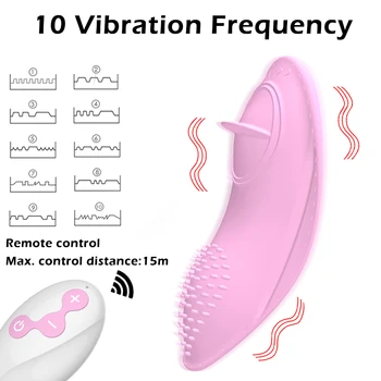 Belaidis Nuotolinio Kelnaitės Vibratorius 10 Greičio Nešiojami Nematomas Vibracija Kelnaitės Klitorio G Spot Stimuliatorius Sekso Žaislai Moterims