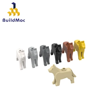 Buildmoc Plytų 48812 Šuo Statybinių Blokų Dalys 
