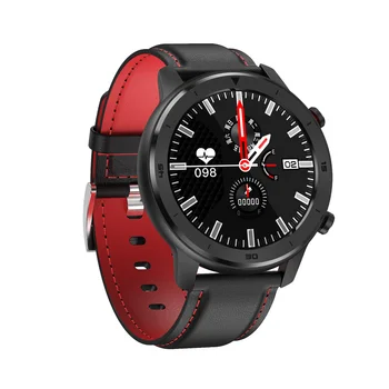 DT78 1.3 colių Visiškai Apvalios Visiškai Jutiklinis Ekranas Smart Watch Band Pedometer Smartwatch Vyrų, Moterų Širdies ritmo Monitorius 
