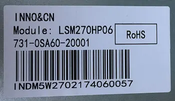 LSM270HP06 LSM270HP08 LSM270HP06-G01 Skydelis su LCD Ekranu