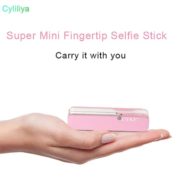M1 Mini Selfie Stick Universalus Pasukti Sulankstomas Nešiojamų Ištraukiamas 