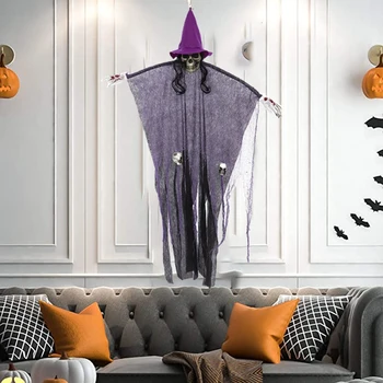 Putų Medžiaga Kabinti Vaiduoklis Helovinas Apdailos Baisu Skeletas Dvasios Žaislas Haunted House Vieta Išdėstymas