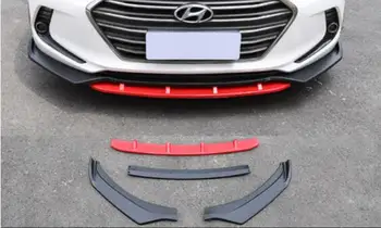 Už Elantra Kūno komplektas, spoileris, 2016-2018 Už Hyundai Elantra SC ABS Galinis lip galinis spoileris Bamperio Difuzorius Buferiai Raštas