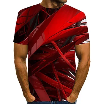 Vyrų marškinėliai quick dry elastinga 3D kamufliažas aukštos kokybės 2020 trumpomis rankovėmis apvalios kaklo laisvalaikio drabužiai plius dydis žmogus T shirtS