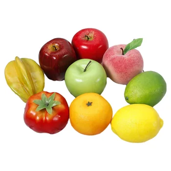 Įvairių Dirbtinių Vaisių Modeliavimas Dirbtinių Vaisių, Obuolių, Apelsinų, Kriaušių Plastiko Netikras Vaisius Virtuvės Stalo Namų Dekoro 