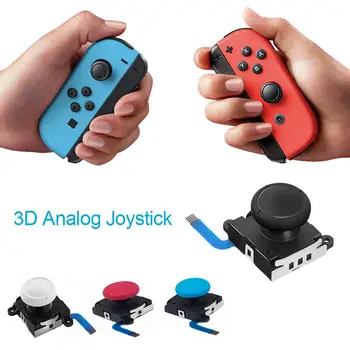 3D Pakeitimo Kreiptuką Analoginis Nykščio Stick Nintendo Jungiklis Džiaugsmas-Con Valdiklis Su Tri-Sparno Ir Kryžminis Atsuktuvas Įrankis