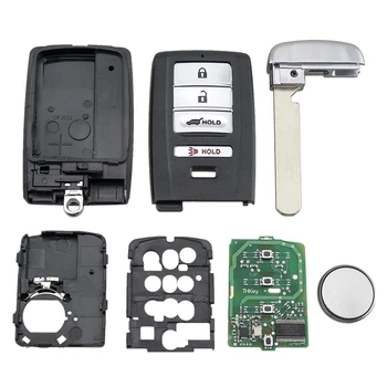 Automobilio Smart Remote Key 4 Mygtuką 313.8 Mhz ACURA MDX RDX KR5V2X KR5V1X