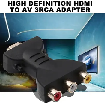 AV Skaitmeninio Signalo HDMI, 3 RCA Audio Adapter Component Keitiklis, Vaizdo Garso Adapteris AV Component Konverteris Dropshipping Karšto