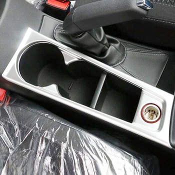 Dėl Citroen C4 2016 Priedai ABS Plastiko Automobilių Priekiniai vandens puodelį rėmo apdailos juostelės Padengti Trim automobilių stilius