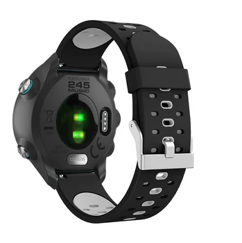 Garmin 245 Dirželis su Silikono smart Watchband Sporto Dirželis Pirmtakas 245 M/645/Vivoactive 3 Venu/Įrankių S2/Amazfit Pvp Apyrankė
