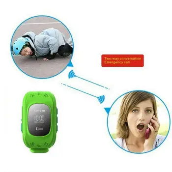 Kūdikio, vaiko gps tracker q50 vaikai gps smart mini laikrodis-telefonas