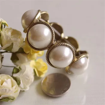Mados apyrankę Mada yra švarus ir šviežias tyliai elegantiškas naujas sutartis perlų apyrankė 817 atkurti senovės būdai