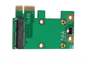 PCIE į mini PCIE riser card PCI-E MINI PCI-E belaidžio tinklo kortelė plėtros kortelę