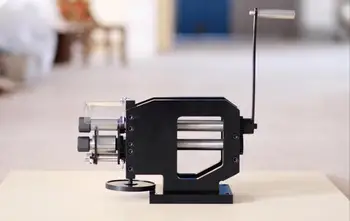 Presavimo mašinos diržas odinis odos spausdinimo mašina rankinis presavimo mašina
