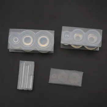 Rankų darbo 3D Mini Pieno Arbatos Puodelio, Buteliuko Pakabukas UV Dervos Lieti Pelėsių Silikono Formos Rinkinys Miniture Maisto Žaisti Pelėsių 