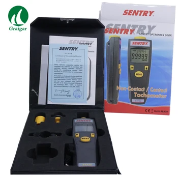 Sargybinis ST723 Ne-kontaktinis Tachometras 6.0 - 99999 rpm (aps./min.)