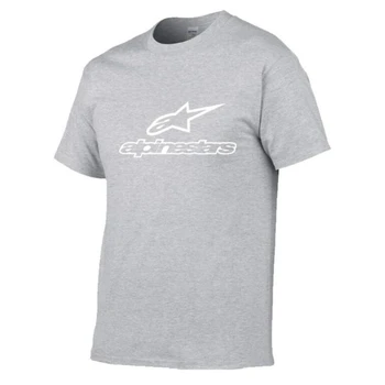 Visiškai Naujas Alpinestars Marškinėliai Vyrams Viršūnės Vasarą trumpomis Rankovėmis T-shirt Medvilnės Mans 