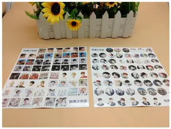 180pcs/Set Korėjos Lee Jong Suk Popieriaus Atvirukas/atvirukas/Žinutė Kortelės/Kalėdų ir Naujųjų Metų dovanos