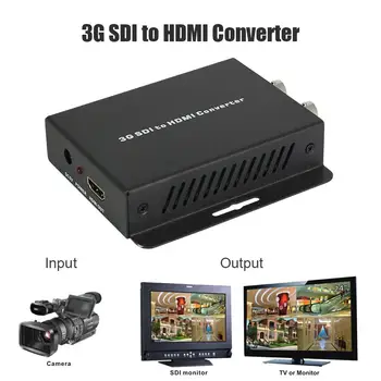 Karšto Pardavimo 3G SDI į HDMI Konverteris Klasikinis Nešiojamas Mini HD 1080P 3G SDI į HDMI Konverteris Lauke 3G-SDI HD-SDI SD-SDI Adapteris