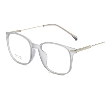 Naujas mados karšto pardavimo stačiakampio formos akinius TR90 rėmelis metalinis rėmas geros kokybės